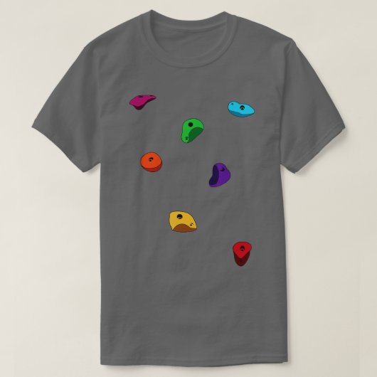 Stokbalkweerkaatsen, klimsteen, voor mannen t-shirt (Design voorkant)