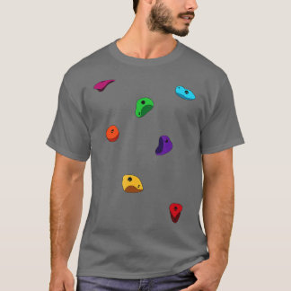 Stokbalkweerkaatsen, klimsteen, voor mannen t-shirt
