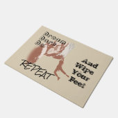 Stokdeuren Deurmat (Schuin)