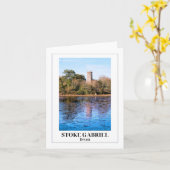 Stoke Gabriel, Devon Kaart (Gele Bloem)