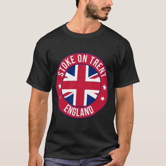 Stoke on Trent, Engeland T-Shirt (Voorkant)