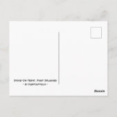 Stoke-on-Trent, verfstreepjes Briefkaart (Achterkant)