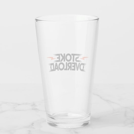 Stoke Overload Bliksem Glas (Achterkant)
