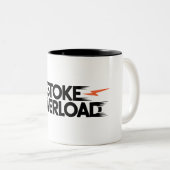 Stoke Overload Bliksem Tweekleurige Koffiemok (Voorkant rechts)