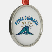 Stoke Overload Golf Metalen Ornament (Rechts)