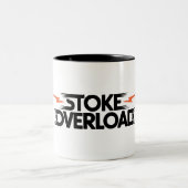 Stoke Overload Lightning Tweekleurige Koffiemok (Center)