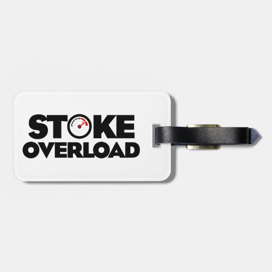 Stoke Overload Meter Bagagelabel (Achterkant horizontaal)