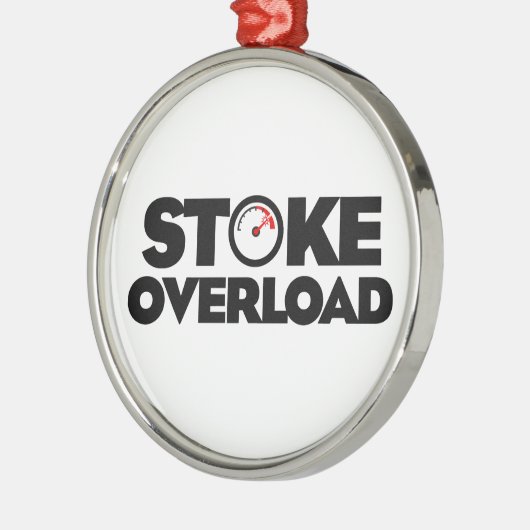 Stoke Overload Meter Metalen Ornament (Links)