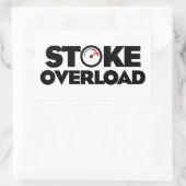 Stoke Overload Meter Rechthoekige Sticker (Tas)
