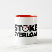Stoke Overload Meter Tweekleurige Koffiemok (Center)