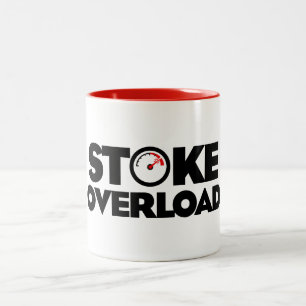 Stoke Overload Meter Tweekleurige Koffiemok