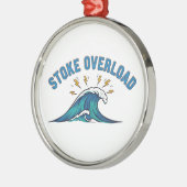 Stoke Overload Wave Metalen Ornament (Links)