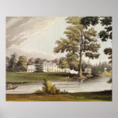 Stoke Place, van Ackermann's "Bewaarder van Kunste Poster (Voorkant)