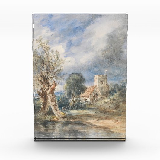Stoke Poges Kerk (1834) John Constable Fotoblokken (Voorkant)