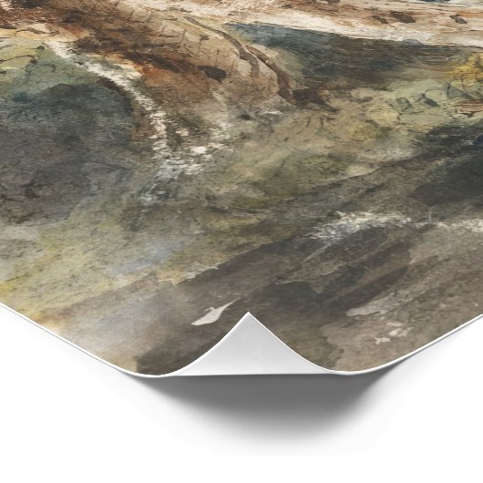 Stoke Poges Kerk (1834) John Constable Perfect Poster (Hoek)