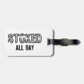 Stoked Bagagelabel (Achterkant horizontaal)