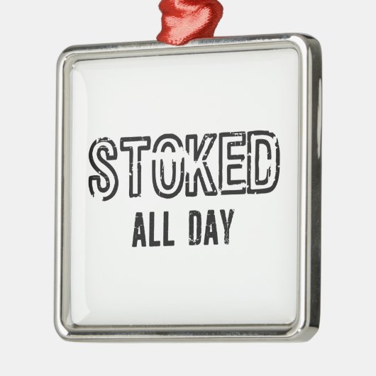 Stoked Metalen Ornament (Links)