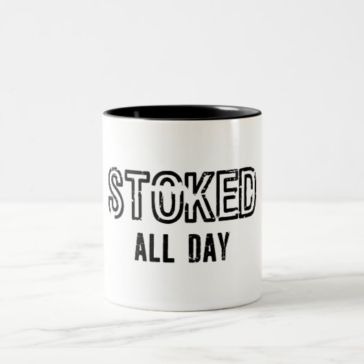 Stoked Tweekleurige Koffiemok (Center)