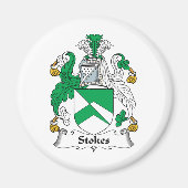 Stokes Family Crest Magneet (Voorkant)