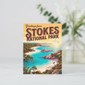 Stokes National Park Australië Briefkaart (Staand voorkant)