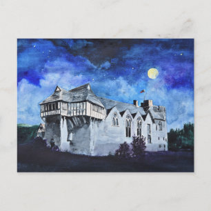 'Stokesay Castle by Moonlight' Briefkaart