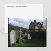 Stokesay Castle Manor House Shropshire Engeland Briefkaart (Voorkant / Achterkant)