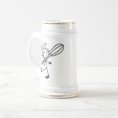 Stokfiguur Chef Met Garde Bierpul (Voorkant links)
