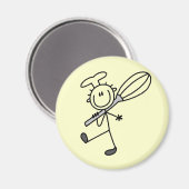 Stokfiguur Chef Met Garde Magneet (Voorkant / Achterkant)