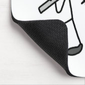 Stokfiguur Chef met Garde Muismat (Hoek)