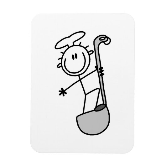 Stokfiguur Chef Met Pollepel Magneet (Verticaal)