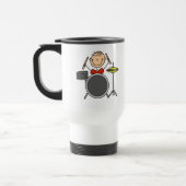 Stokfiguur Drummer Mok (Links)