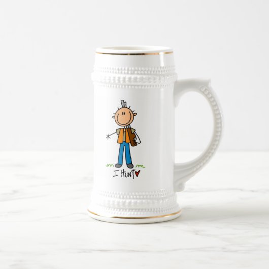 Stokfiguur Jager Bierpul (Rechts)