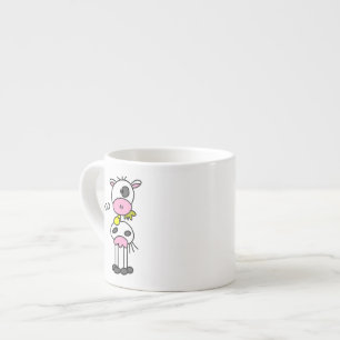 Stokfiguur Koe T-shirts en Cadeaus Espresso Kop