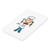 Stokfiguur Kok Magneet (Linkerzijde)