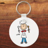 Stokfiguur Kok Sleutelhanger (Voorkant)
