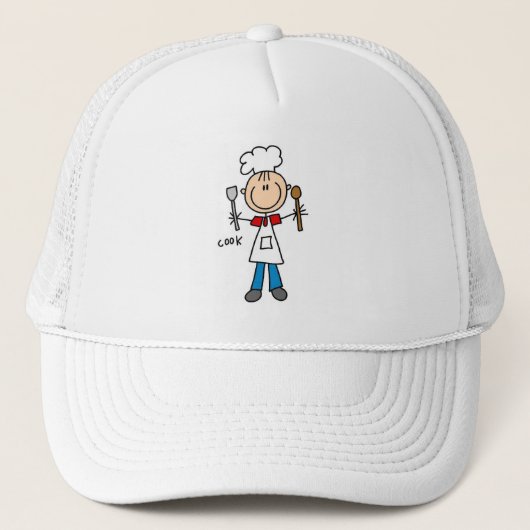 Stokfiguur Kok Trucker Pet (Voorkant)