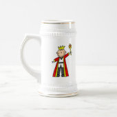 Stokfiguur Koning Bierpul (Links)