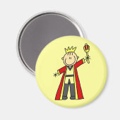 Stokfiguur Koning Magneet (Voorkant / Achterkant)