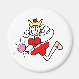Stokfiguur Kristallen Bol Magneet