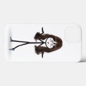Stokfiguur Meisje Met Donker Haar Case-Mate iPhone Case (Achterkant (horizontaal))