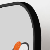 Stokfiguur Meisje met Pickleball Paddle (Links Detail)