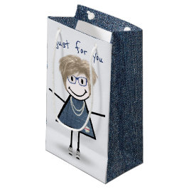Stokfiguur Meisje Met Sportschoenen  Klein Cadeauzakje