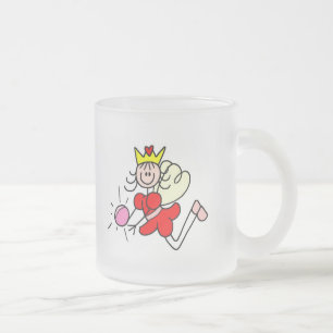 Stokfiguur met kristallen bol mok