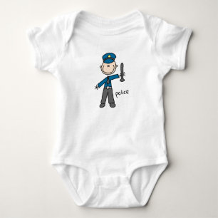 Stokfiguur Politieagent Romper