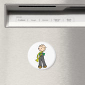 Stokfiguur Trompet Magneet (Insitu (Vaatwasser))