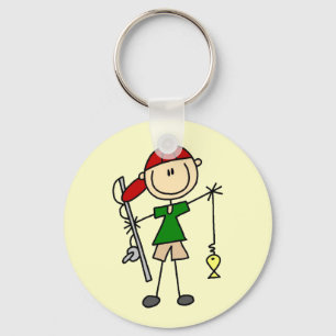 Stokfiguur Vissers T-shirts en Cadeaus Sleutelhanger