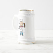 Stokfiguurkok Bierpul (Voorkant links)
