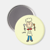 Stokfiguurkok Magneet (Voorkant / Achterkant)