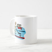 stokfiguurspeler koffiemok (Voorkant links)