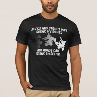 Stokken En Stenen Quad ATV Grappig T-shirt